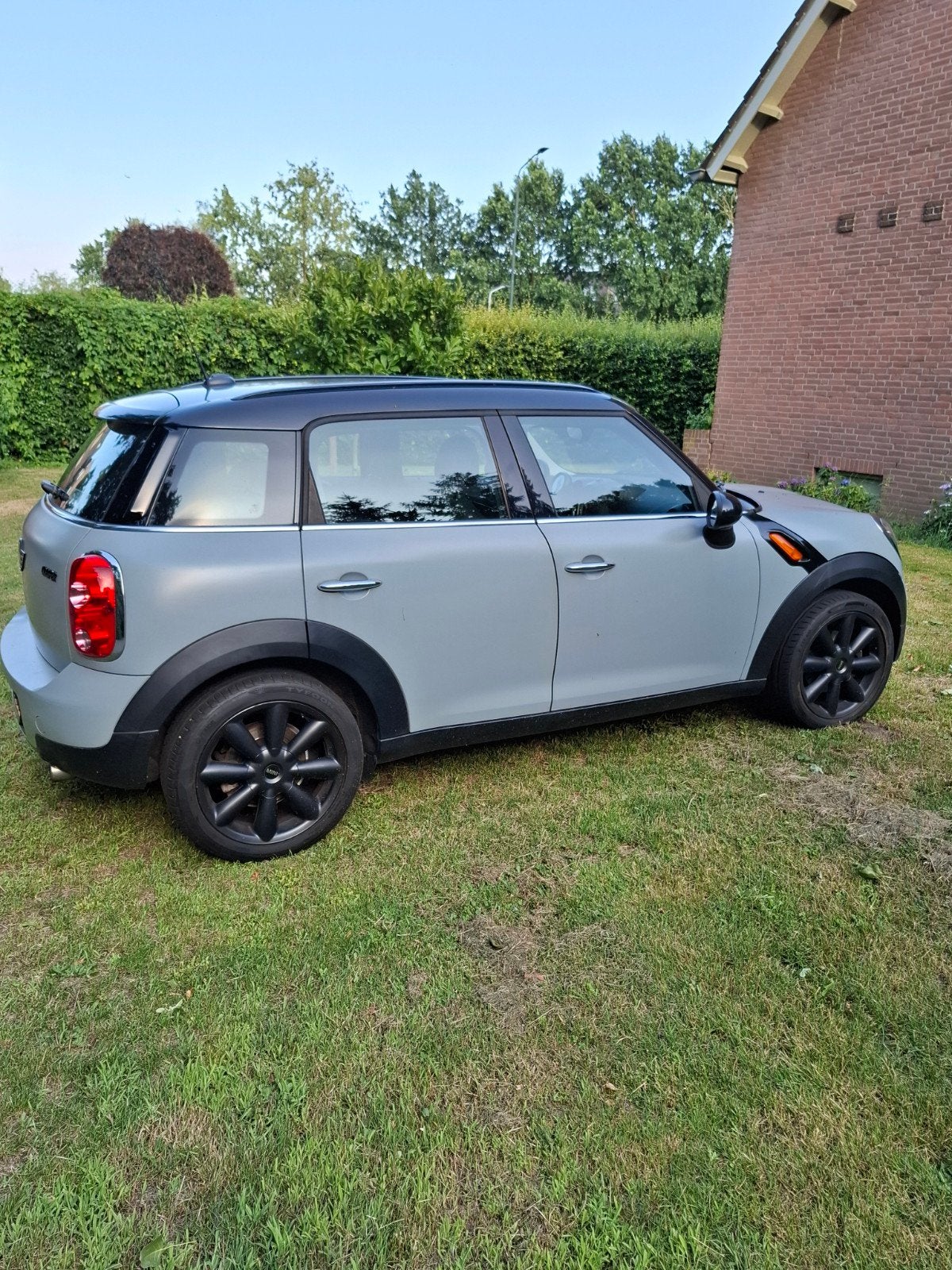 Mini Countryman 1.6 Cooper 2013 licht blauw gewrapt., Auto's, Mini, Voorwielaandrijving, Blauw, 122 pk, Origineel Nederlands