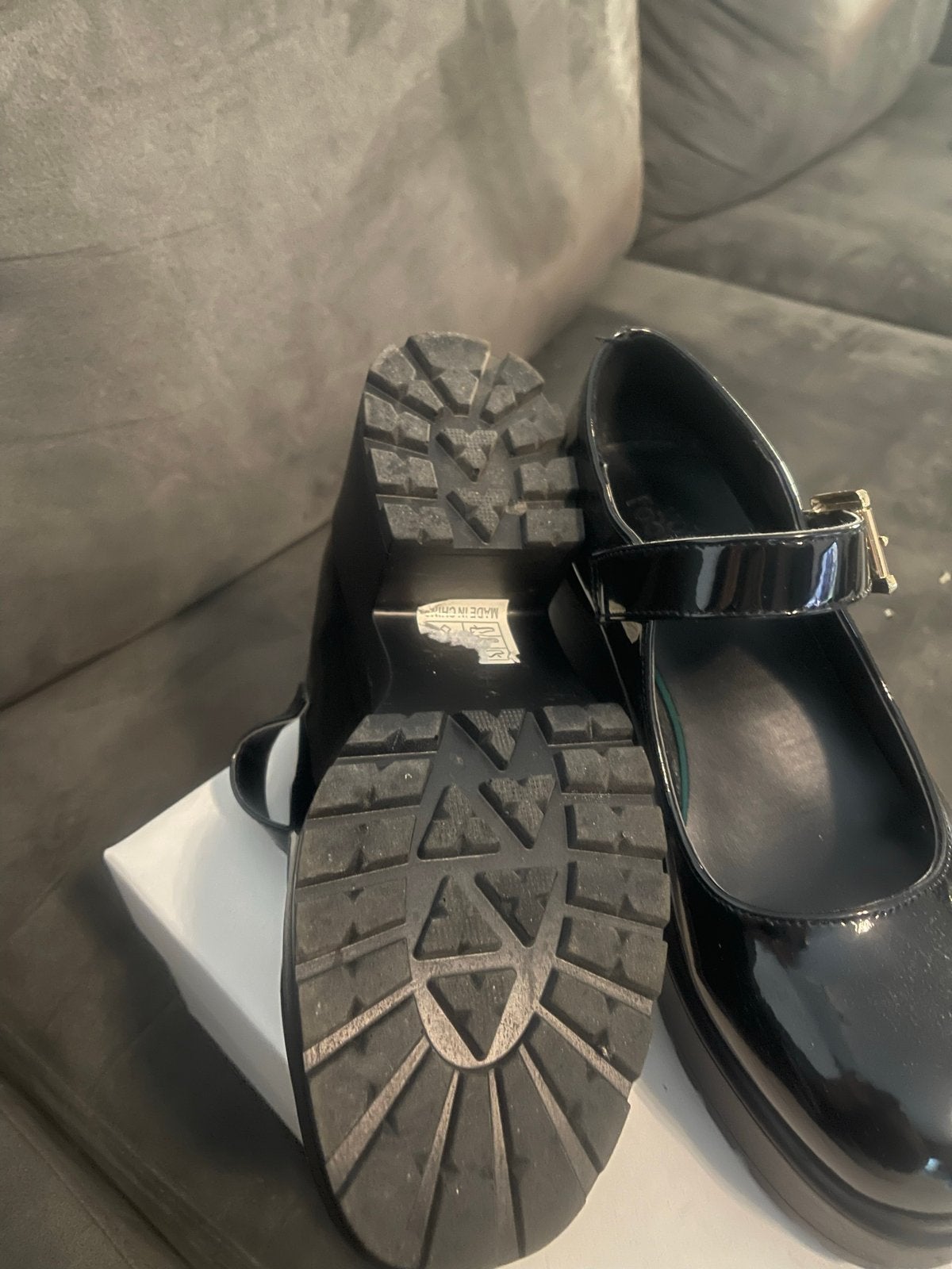 Koi Footwear Mary Jane Plateau Schoenen Maat 39, Ophalen, Zo goed als nieuw, Zwart, Schoenen met hoge hakken