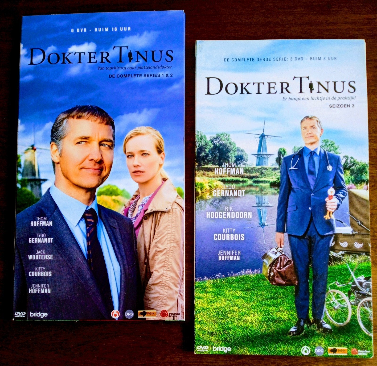 Dokter Tinus seizoen 1, 2 & 3, Cd's en Dvd's, Dvd's | Tv en Series, Alle leeftijden, Ophalen of Verzenden, Zo goed als nieuw, Drama