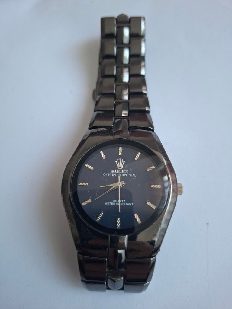 Stijlvol Rolex Oyster Perpetual Quartz Herenhorloge, Sieraden, Tassen en Uiterlijk, Horloges | Heren, Overige merken, Staal, Gebruikt