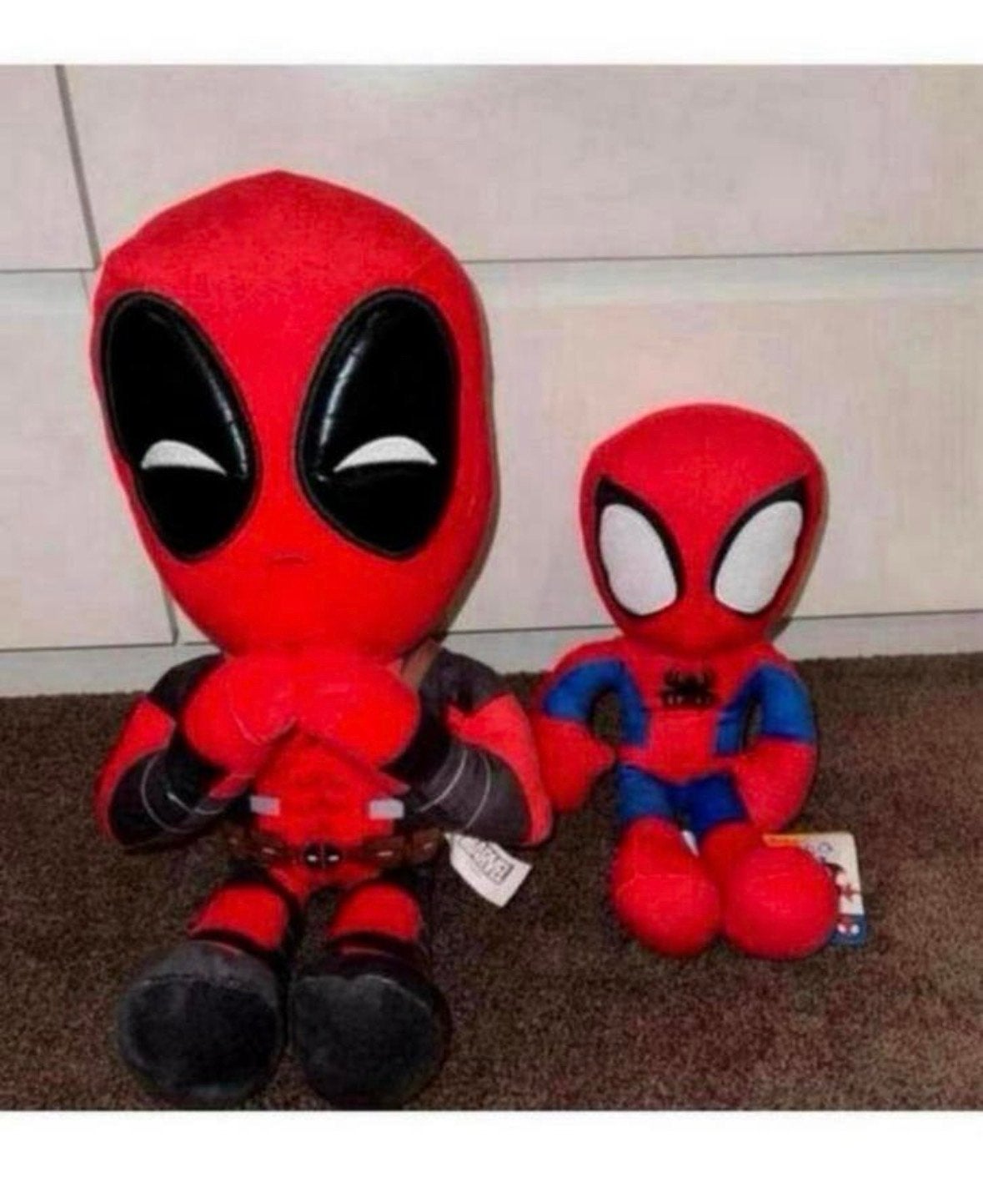 Nieuwe Spider-Man en Deadpool knuffels - Marvel, Kinderen en Baby's, Speelgoed | Knuffels en Pluche, Overige merken, Overige karakters