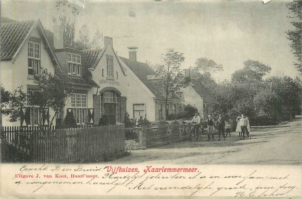 378-284-023 Vijfhuizen, Verzenden, Voor 1920, Noord-Holland