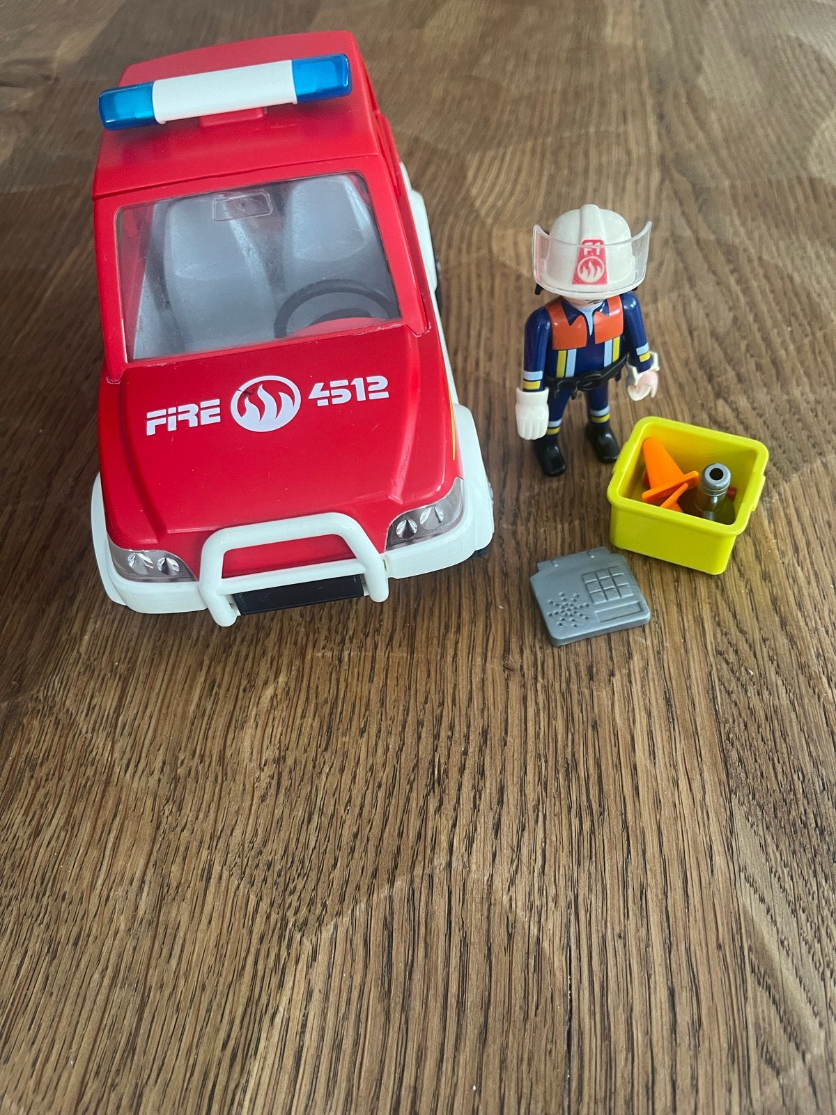 Playmobil Brandweer Interventie Wagen 4822, Kinderen en Baby's, Speelgoed | Playmobil, Gebruikt, Complete set, Voertuig, Ophalen of Verzenden