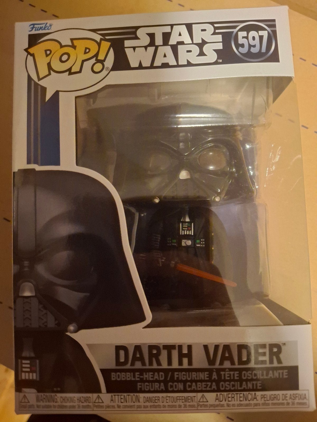 Darth Vader Funko Pop! #597 - Star Wars: A New Hope, Ophalen of Verzenden, Nieuw