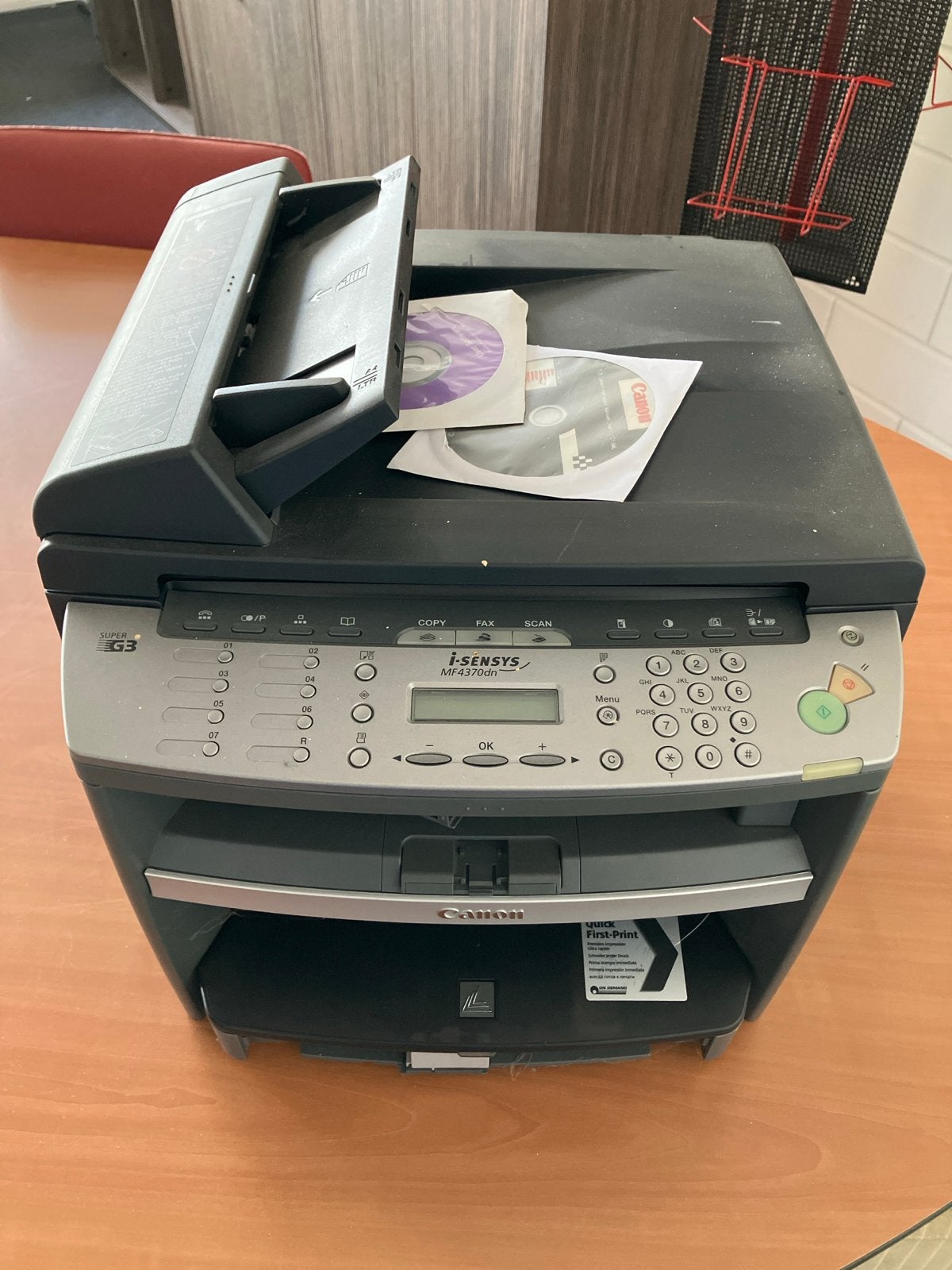 Canon i-SENSYS MF4370dn All-in-One Laserprinter, Computers en Software, Ophalen, Gebruikt, Faxen, All-in-one