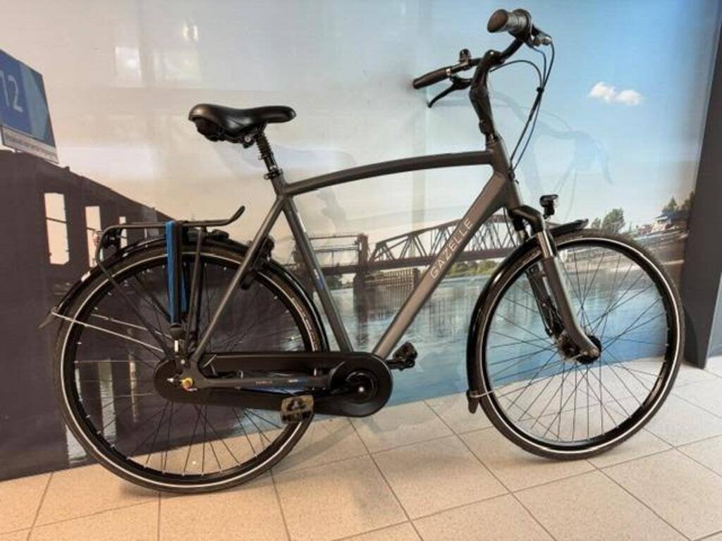 Gazelle Vento C7  7 versn. met Rollerbrakes, Ophalen, Gebruikt, Versnellingen, 61 tot 65 cm