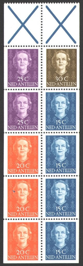 Nederlandse Antillen Inhoud PZB 3B rechts postfris 1979, Ophalen of Verzenden, Postfris