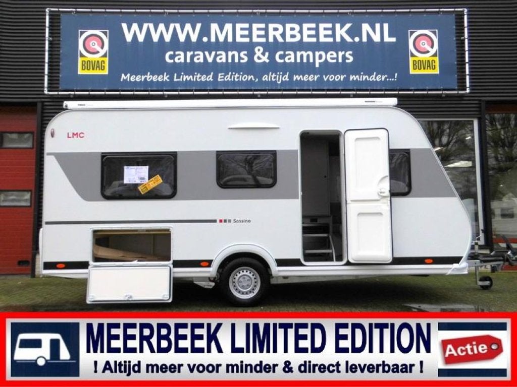 LMC Sassino 460 E 4074,=KORTING AIRCO+THULE+MOVER+AS 1350KG, Caravans en Kamperen, Standaardzit, Schokbreker, 750 - 1000 kg, Particulier