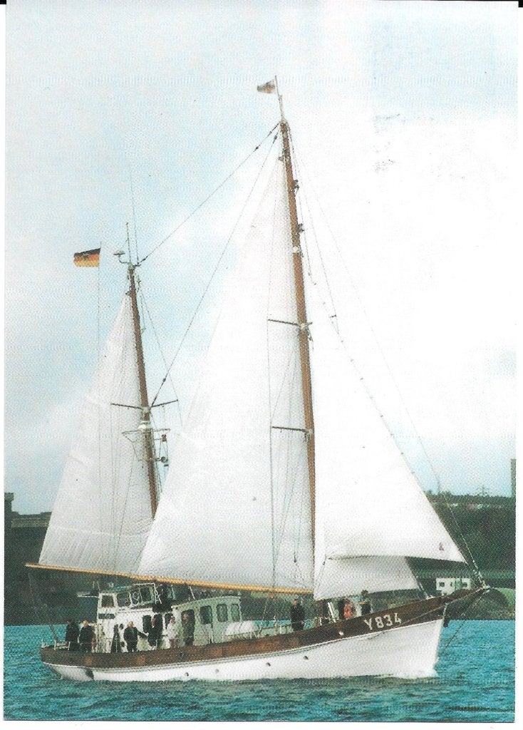 SCHEEPVAART. Zeilschip "Nordenwind". (Kieler Woche 2004)