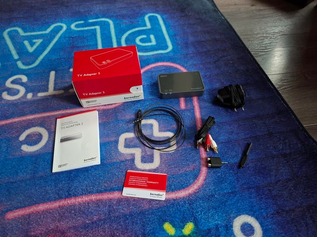 Bernafon TV Adapter 2 Dolby Digital voor gehoorapparaat, Ophalen of Verzenden, Nieuw, 2 tot 5 meter, Overige kabels