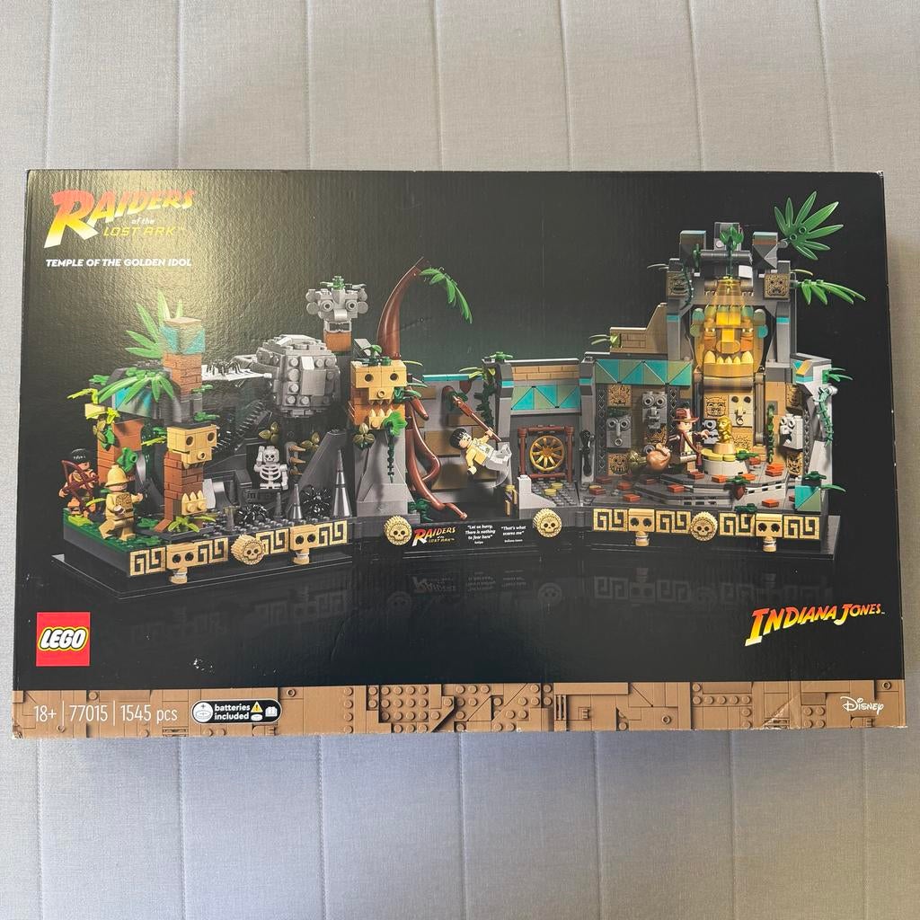 Nieuw LEGO Indiana Jones 77015 Tempel van de Gouden Afgod, Lego, Lego, Overige thema's, Lego