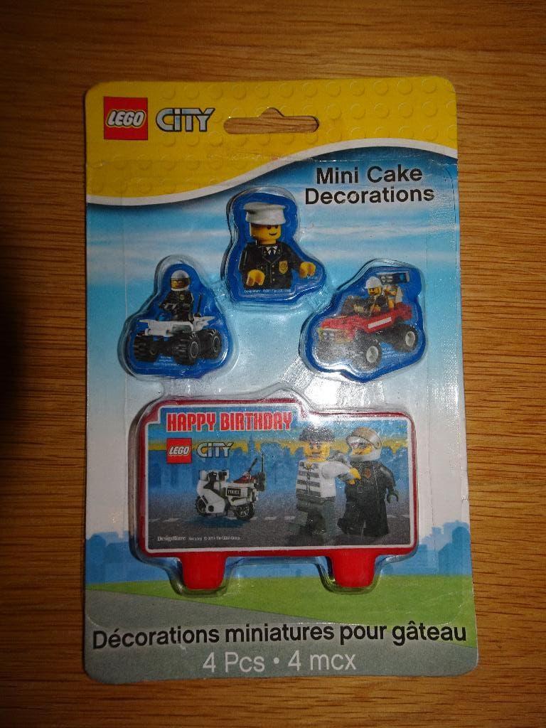 taartdecoratie politie lego, Ophalen of Verzenden, Zo goed als nieuw, Taarten, Versiering