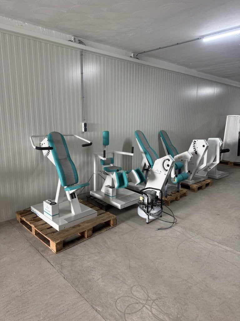 HUR Fitnessapparatuur Set – 5 Luchtdruk Krachttoestellen, Sport en Fitness, Ophalen, Gebruikt, -, -