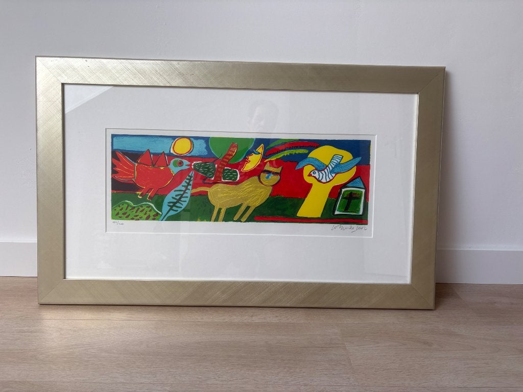Corneille 2002, zeefdruk 103/200, Ophalen, Zeefdruk, Gesigneerd, Overige onderwerpen