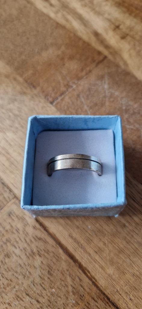 Zilveren heren ring, 20 of groter, Heer, Ophalen of Verzenden, Zo goed als nieuw