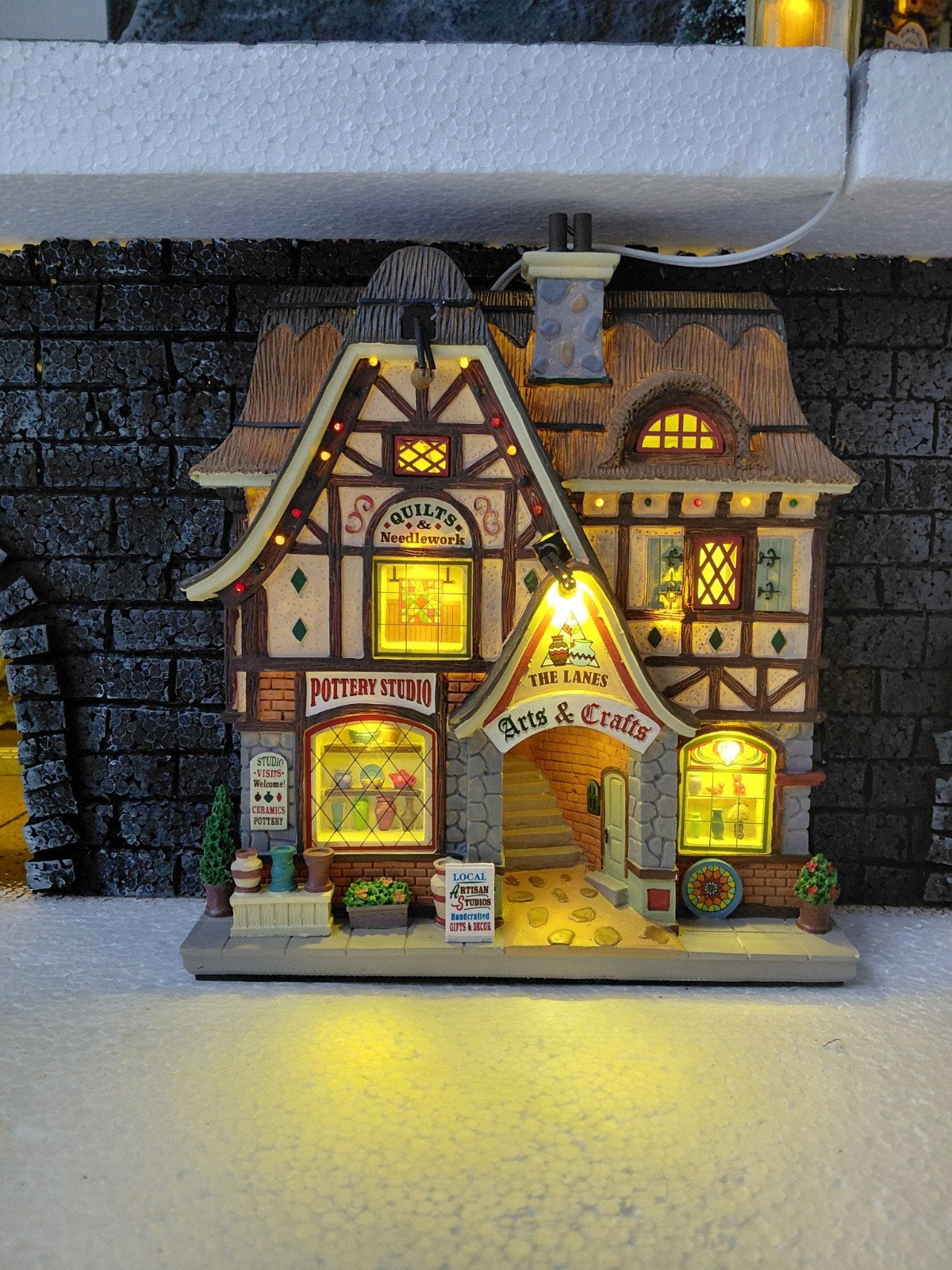 Lemax Façade Arts & Crafts, Diversen, Ophalen of Verzenden, Zo goed als nieuw