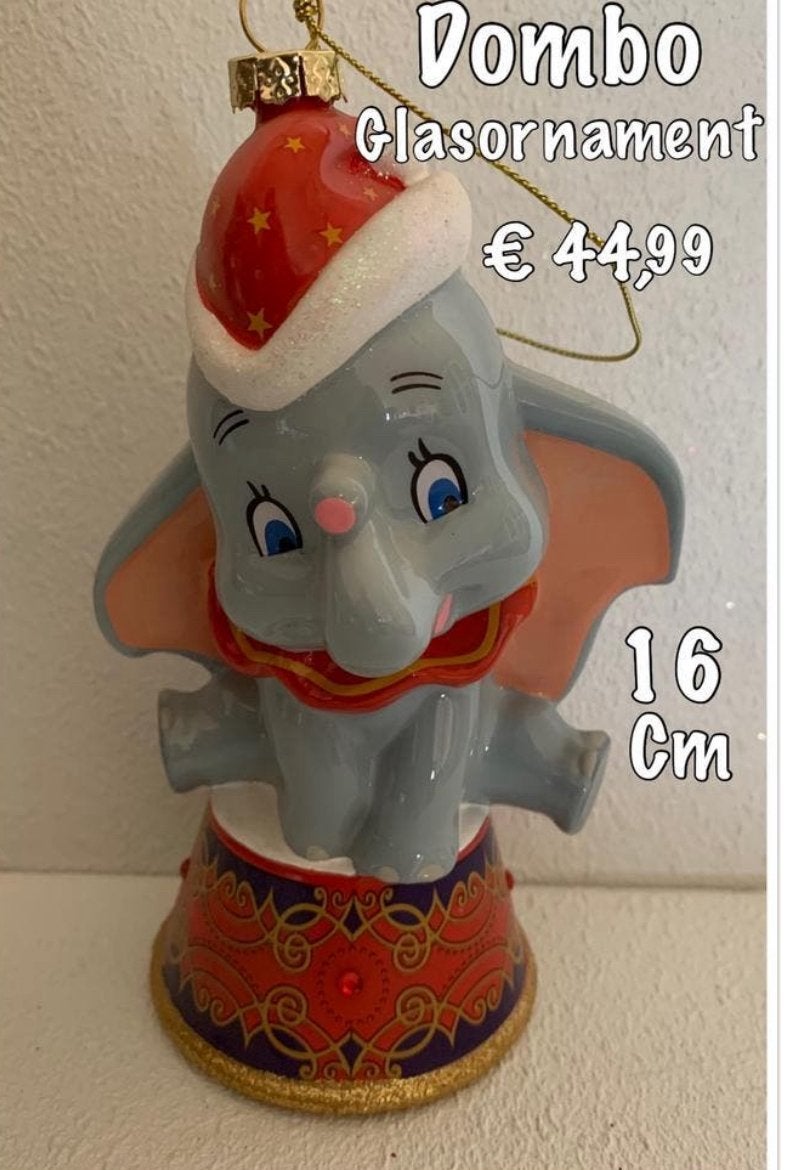Dombo groot glas ornament, Ophalen of Verzenden, Overige figuren, Nieuw, Beeldje of Figuurtje