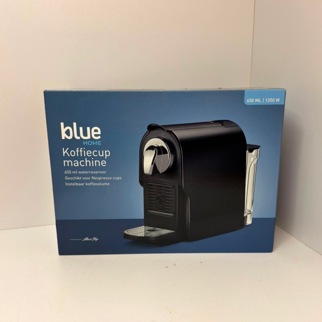 Blue Home Koffiezetapparaat voor Cups | Nieuw, Flex Ltd., Gebruikt, https://flex.com/contact-us, Nobelstraat 10, 5807 GA Oostrum LB, Limburg, Nederland
