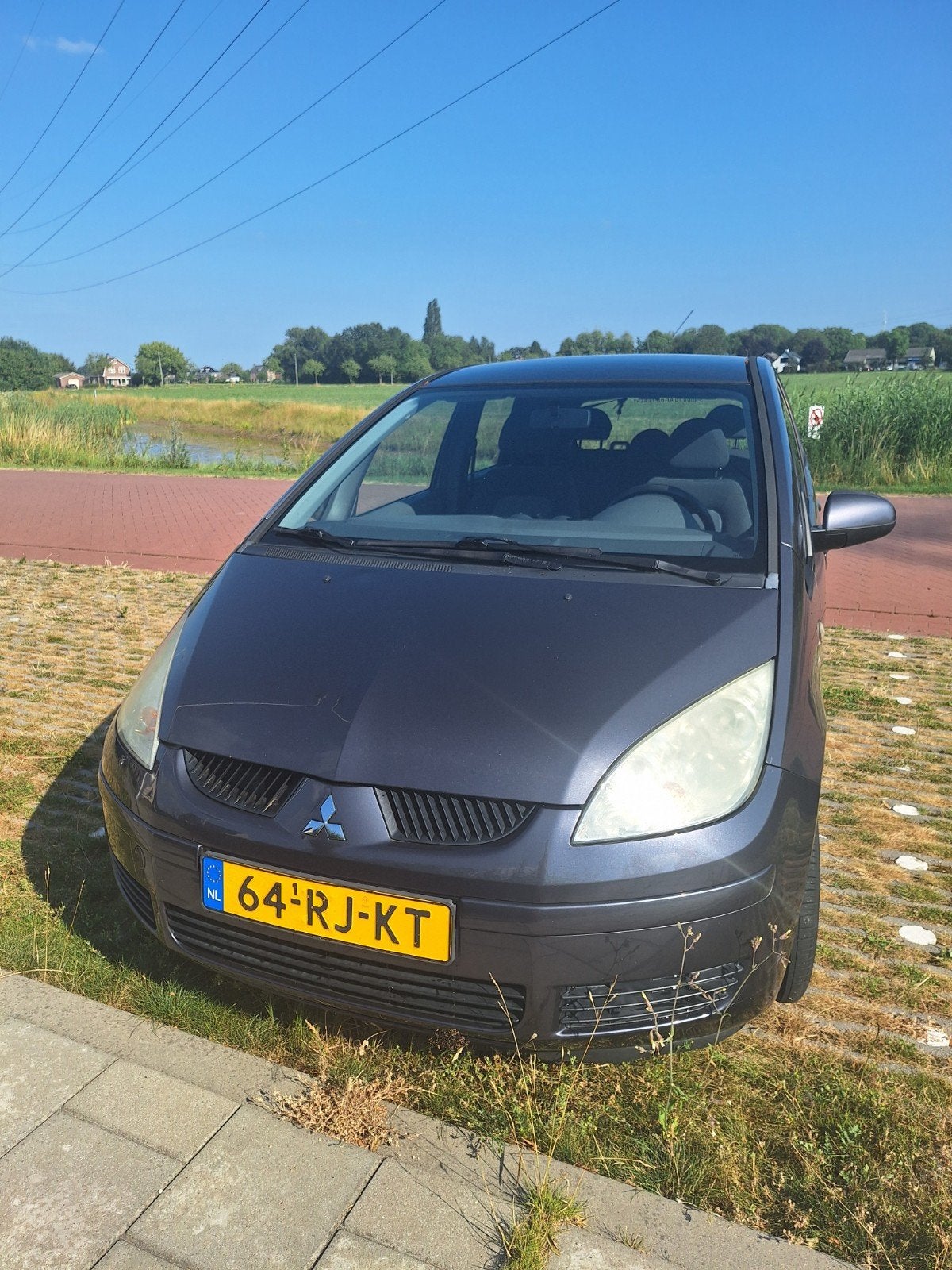 Unieke kans! Mitsubishi Colt 1.5 CZ5 2005 Grijs, Voorwielaandrijving, 40 €/maand, 4 cilinders, 965 kg