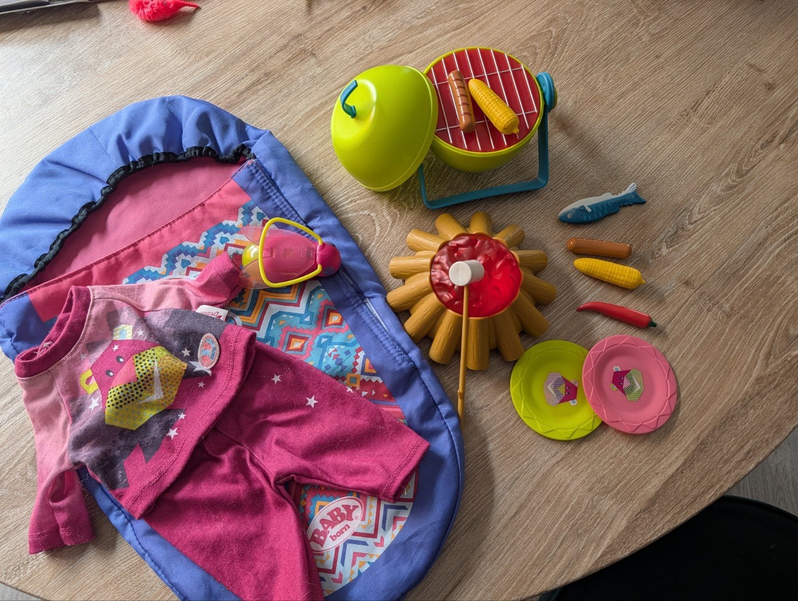 Baby Born kampeer setje, Kinderen en Baby's, Ophalen of Verzenden, Gebruikt, Meisje