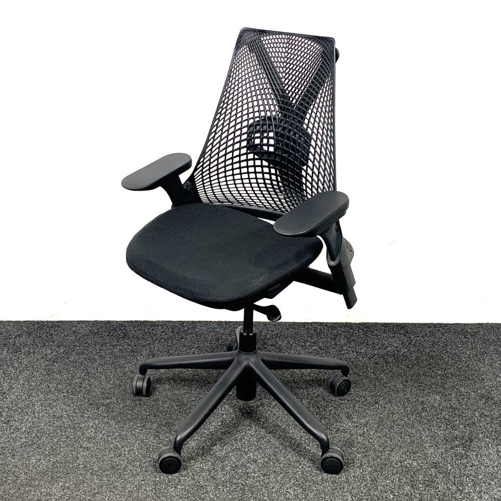 Herman Miller Sayl Bureaustoel | Zwart 25053, Ophalen, Gebruikt, Zwart, Bureaustoel
