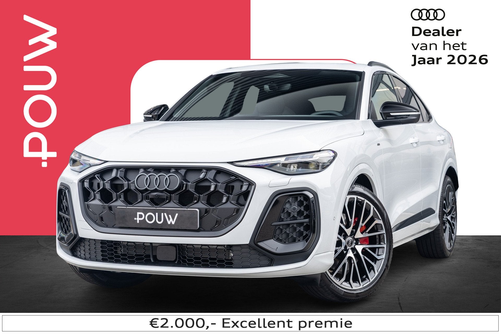 Audi Q5 Sportback 2.0 TFSI e-hybrid quattro S Edition Compet, 12 maanden, 4 cilinders, 150 min, Bedrijf