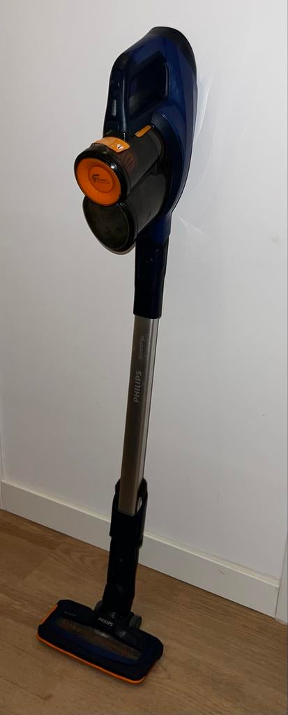 Philips SpeedPro steelstofzuiger met oplader, Witgoed en Apparatuur, Ophalen, Gebruikt, Reservoir, Stofzuiger