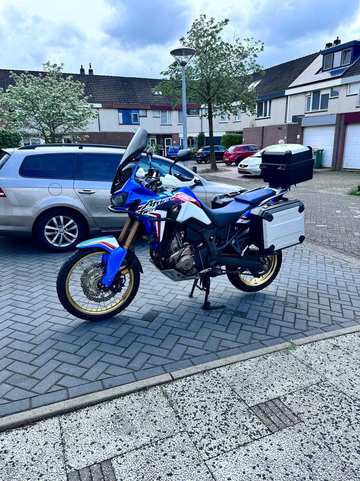 Honda CRF 1000 Adventure / Africa Twin - Zeer compleet!, Motoren, Handvatverwarming, 2 cilinders, Motorrijbewijs A, Gebruikt