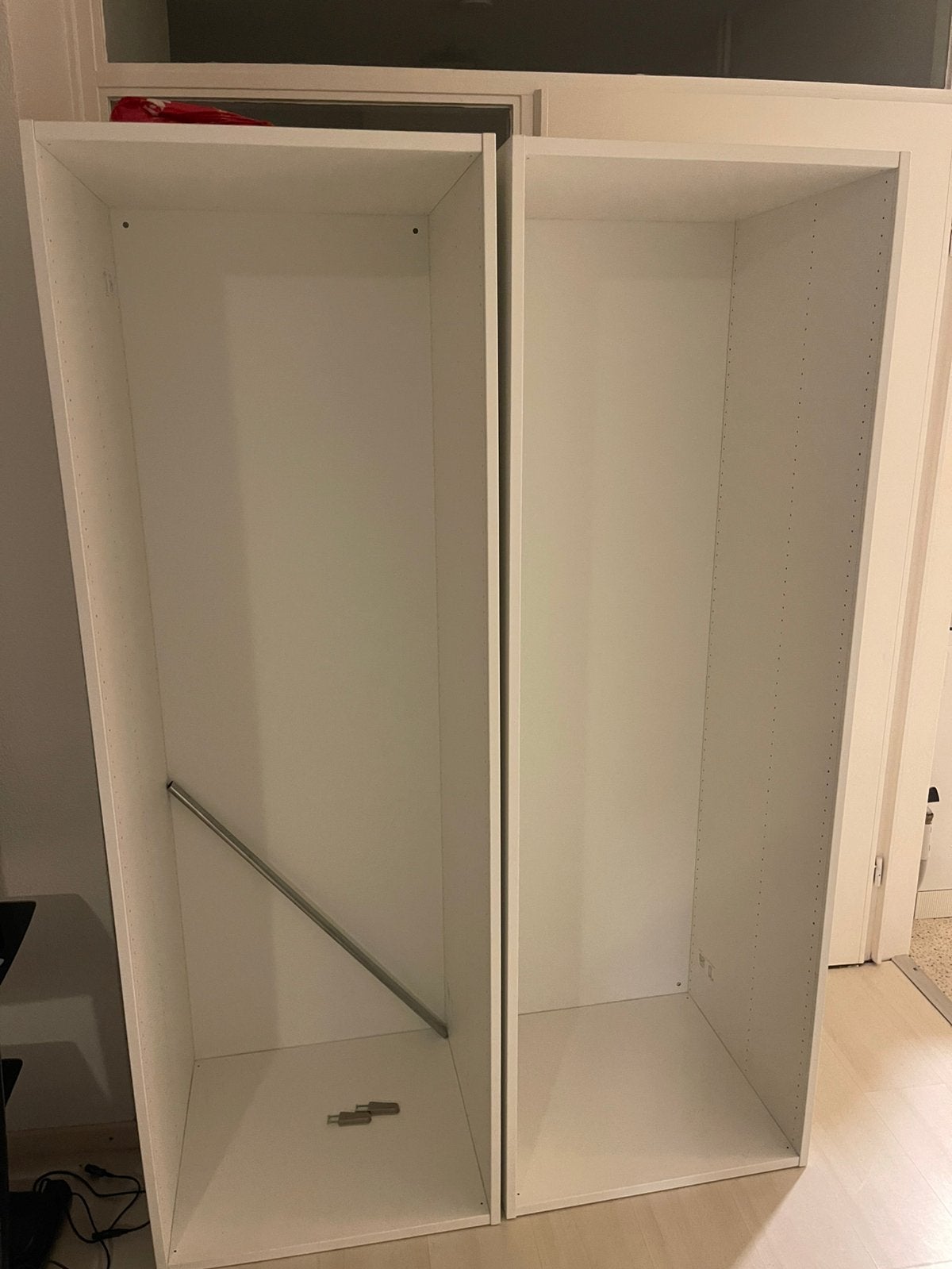 Ikea PLATSA Modulaire Kledingkast 2 stuks - 180/55/60 cm, Ophalen, Met plank(en), 200 cm of meer, 50 tot 100 cm