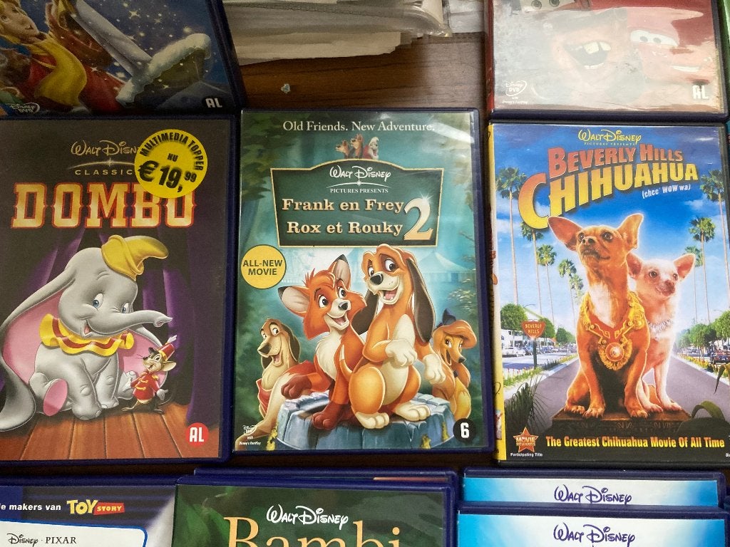 T.K. nog ca. 66 Originele Disney films op DVD zie lijst, Avontuur, Gebruikt, Alle leeftijden, Ophalen of Verzenden