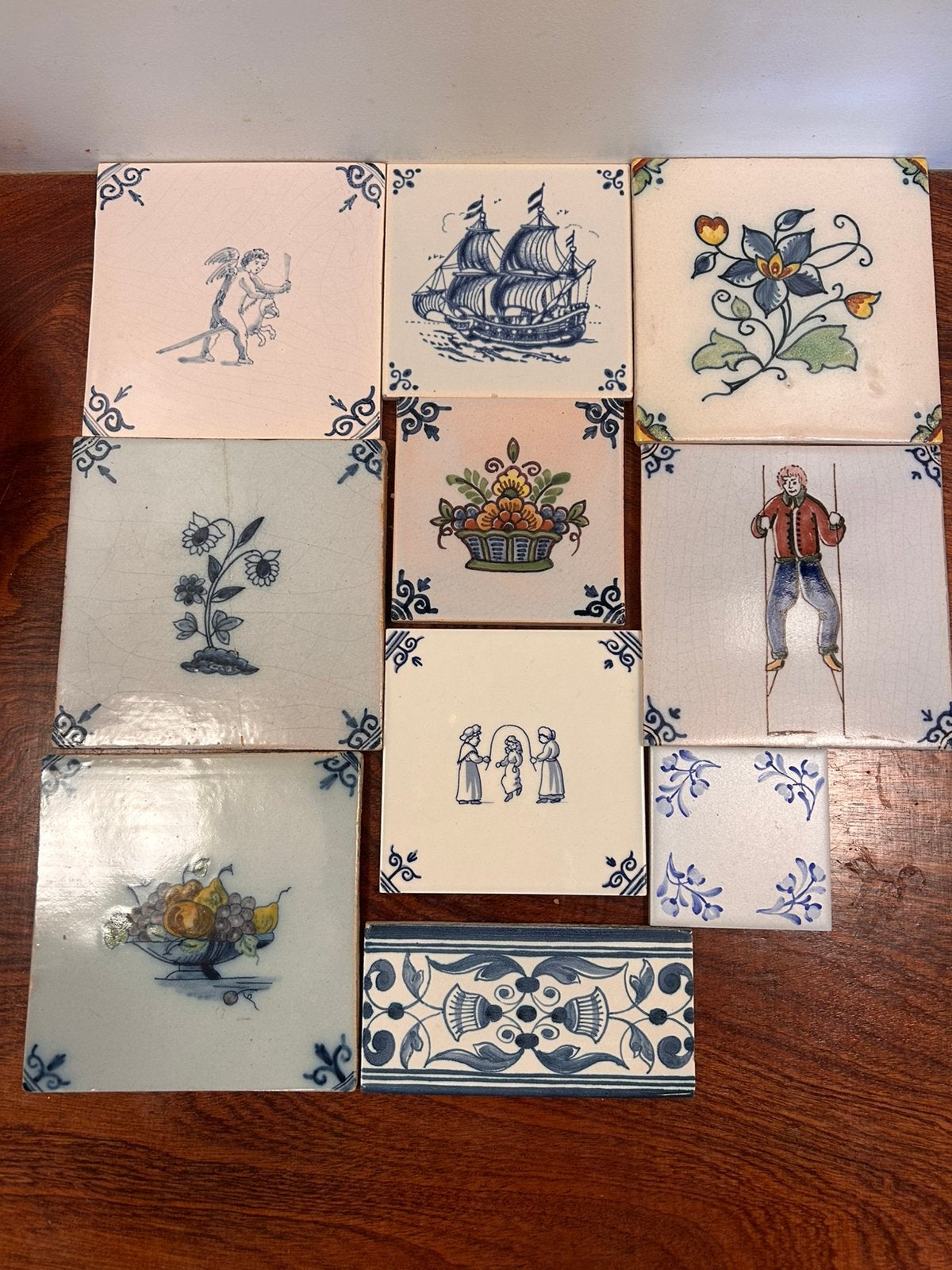 Tegel Tichelaar Makkum Delft Mosa, Antiek en Kunst, Ophalen of Verzenden