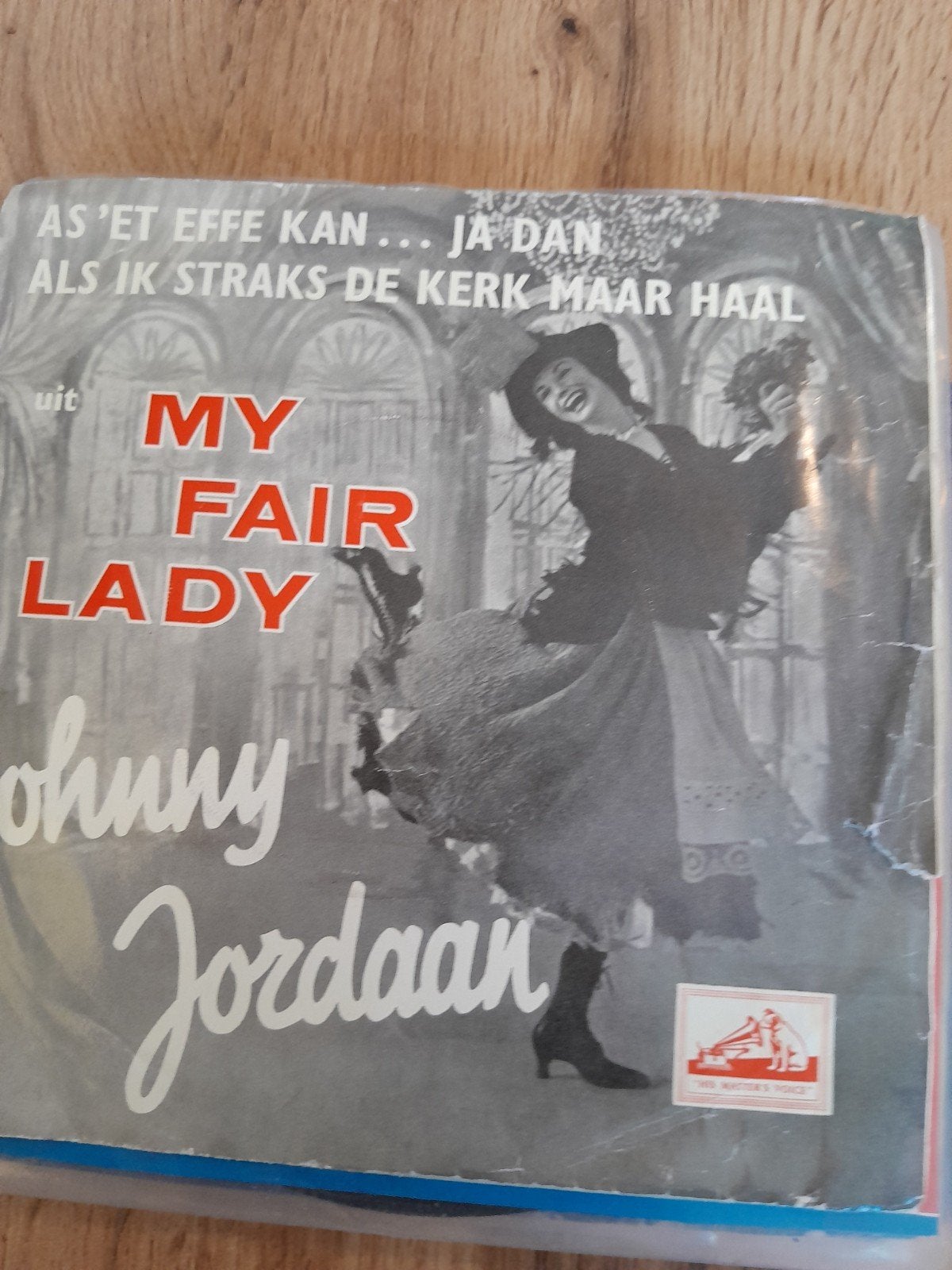 johnny jordaan 7inch als je straks de kerk maar haal, Ophalen of Verzenden, Zo goed als nieuw, Nederlandstalig