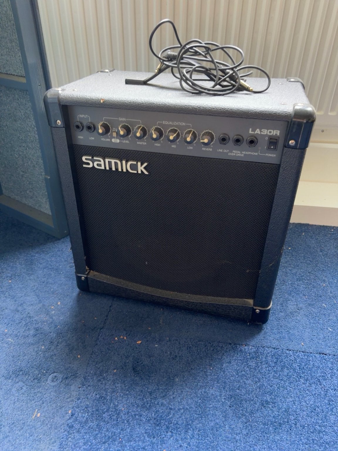 Samick LA30R Gitaarversterker, Ophalen of Verzenden, Gebruikt, Gitaar, Minder dan 50 watt