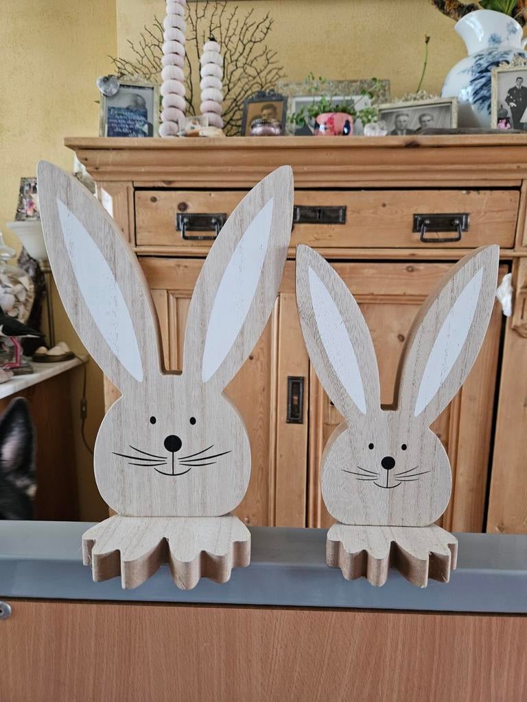 2 leuke paashazen, Ophalen of Verzenden