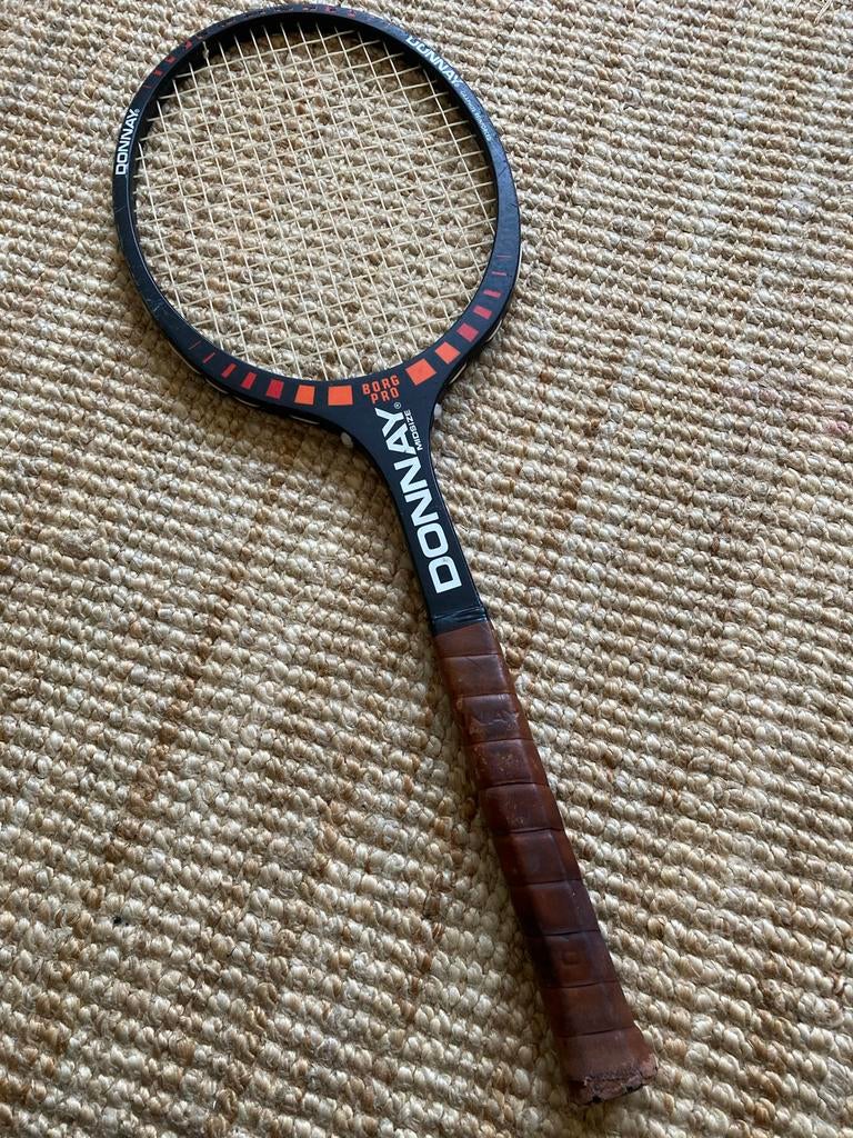 Donnay Borg Pro Midsize Vintage Tennisracket, Sport en Fitness, Tennis, Ophalen of Verzenden, Gebruikt, Racket, Overige merken