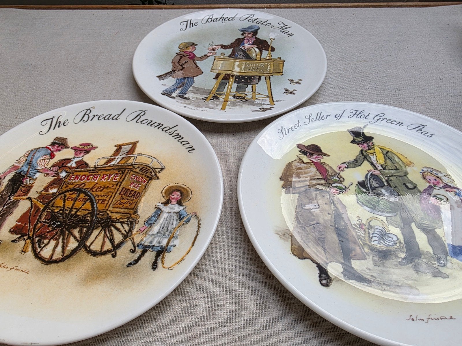 Wedgwood jaren 80 borden, Ophalen of Verzenden