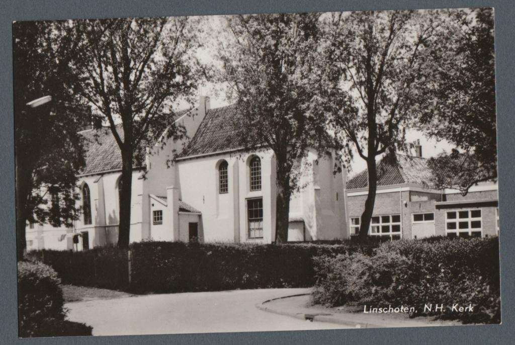 Linschoten (nabij Woerden) - NH Kerk, Verzenden, 1960 tot 1980, Ongelopen, Utrecht