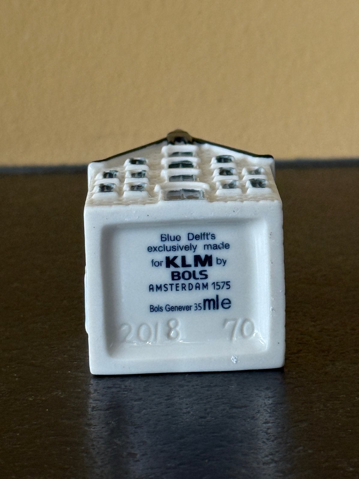 KLM BOLS Delfts Blauw Huisje nr. 70 - 2018, Verzenden, Zo goed als nieuw, 61 t/m 80, Gevuld