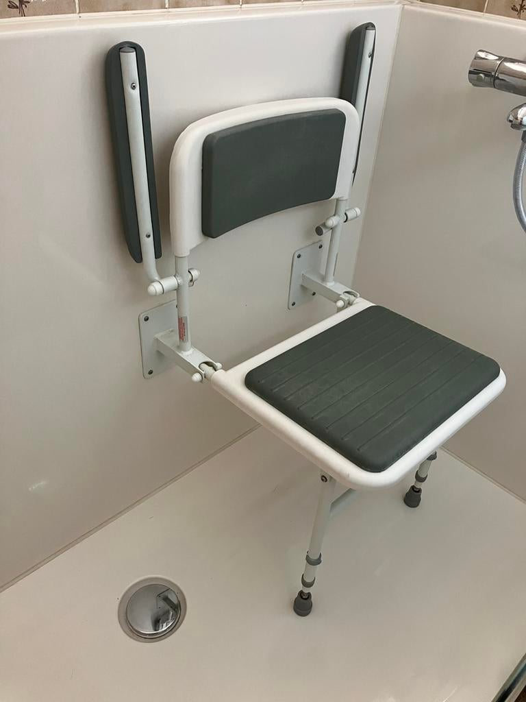 Douche stoel, Ophalen, Zo goed als nieuw