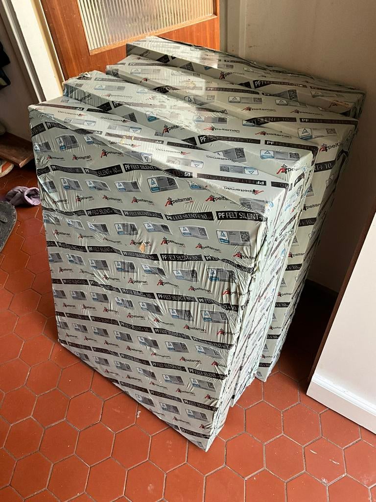 Ondervloer isolatie, Doe-het-zelf en Verbouw, Platen en Panelen, Ophalen of Verzenden, Zo goed als nieuw