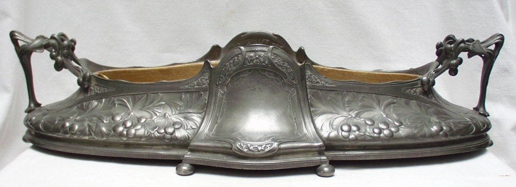 Art Nouveau Jardinière - 64 cm breed!, Antiek en Kunst, Ophalen of Verzenden