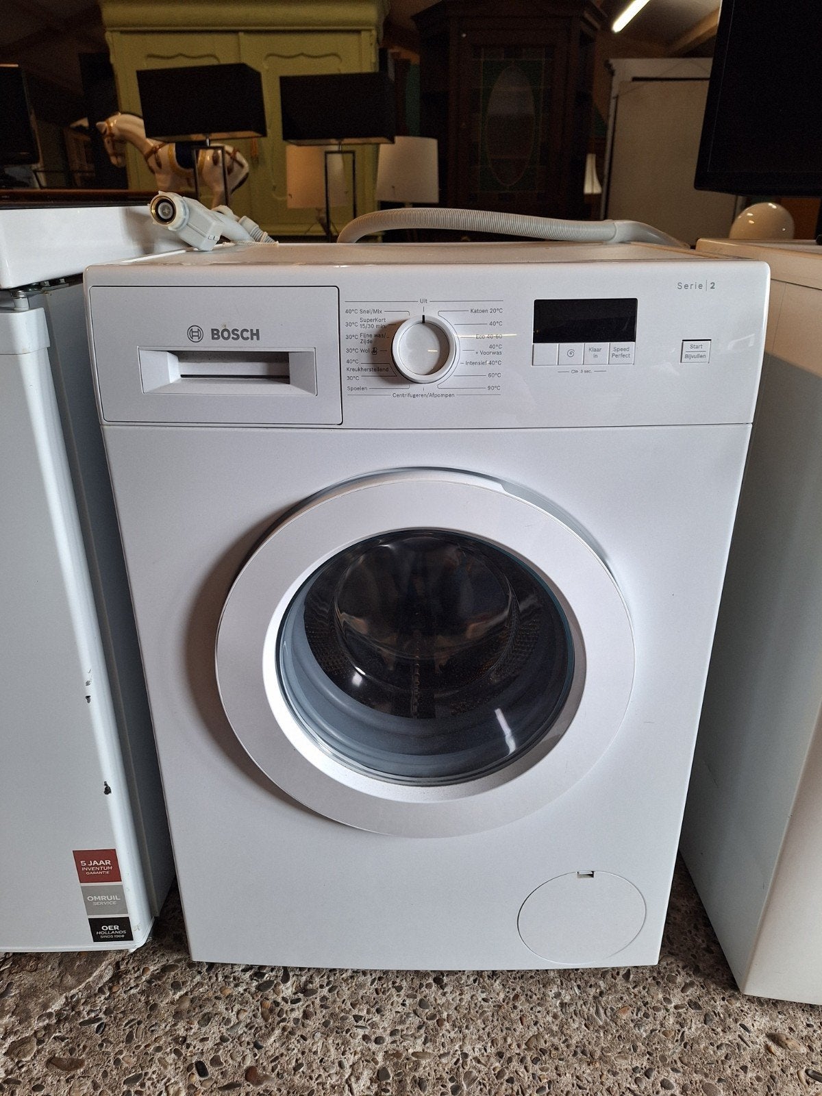 Wasmachine BOSCH 2023 7 kilo, Ophalen, Gebruikt, Energieklasse A of zuiniger, Voorlader