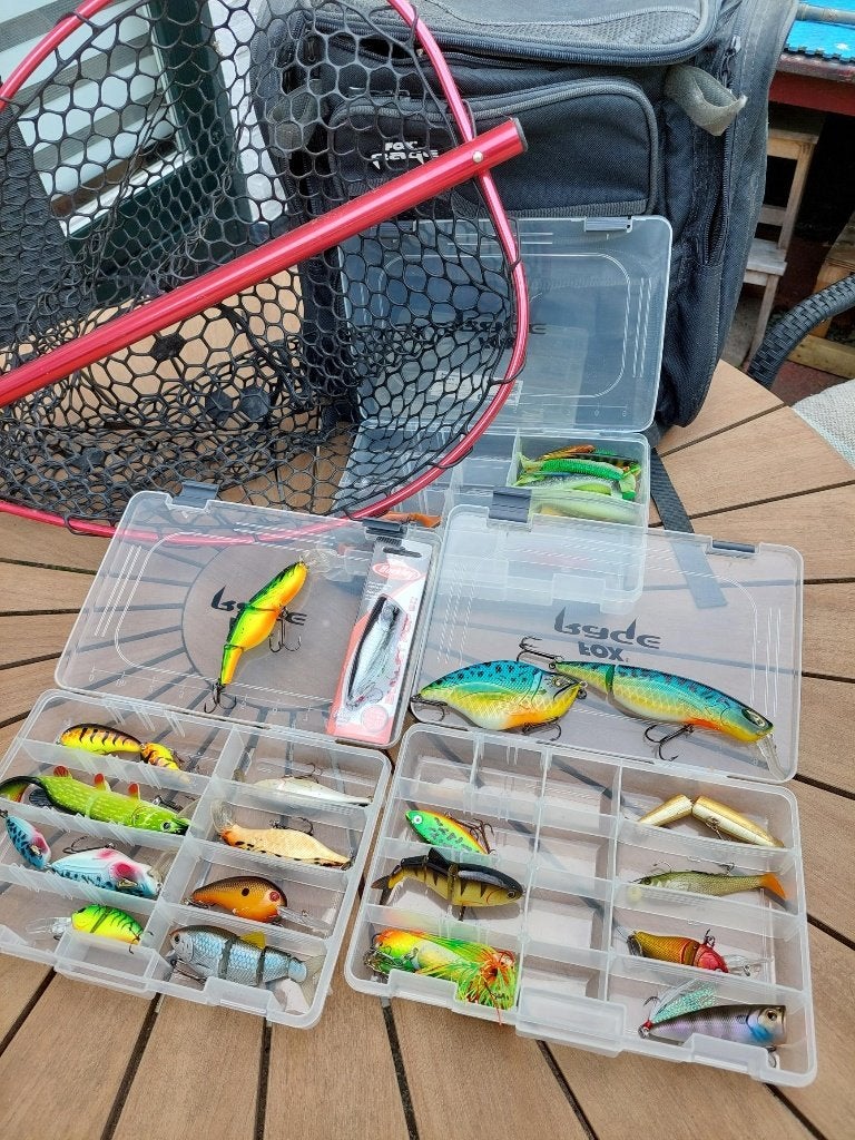 Baitcasting hengels met rail etc., Ophalen, Zo goed als nieuw, Werphengel