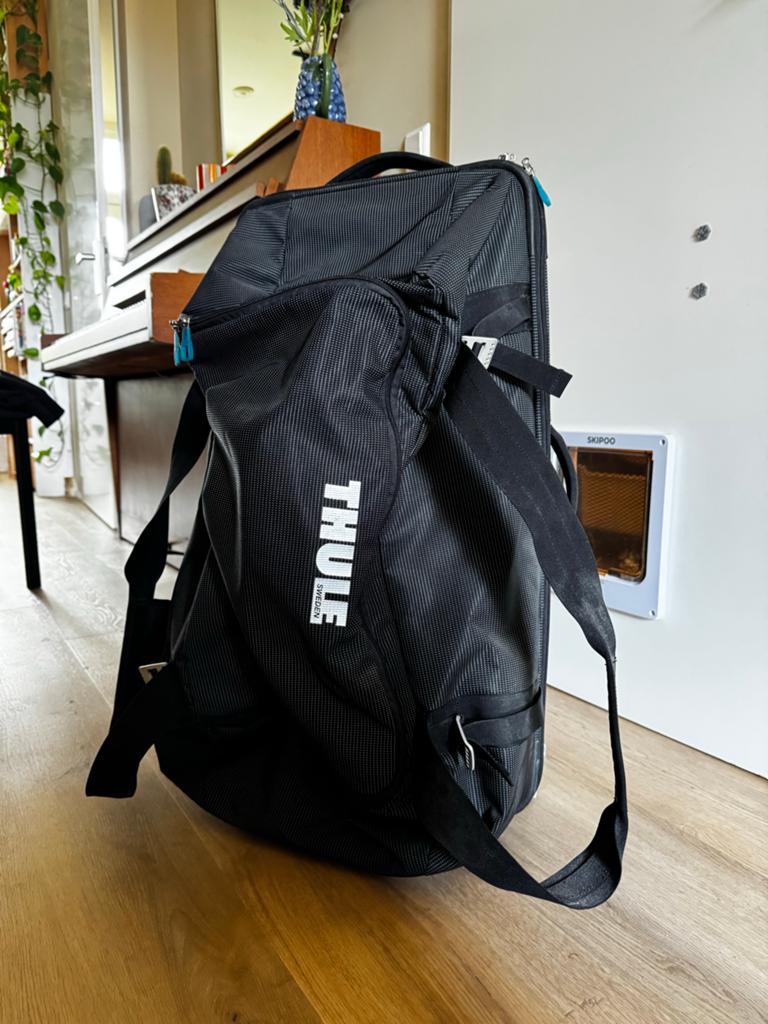 Thule Crossover 87L - Reistas op wieltjes, 30 cm of meer, Zwart, Ophalen of Verzenden, Zo goed als nieuw