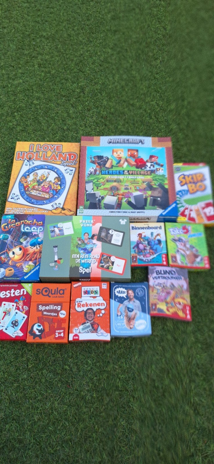 12 Gezelschapsspellen, Ophalen