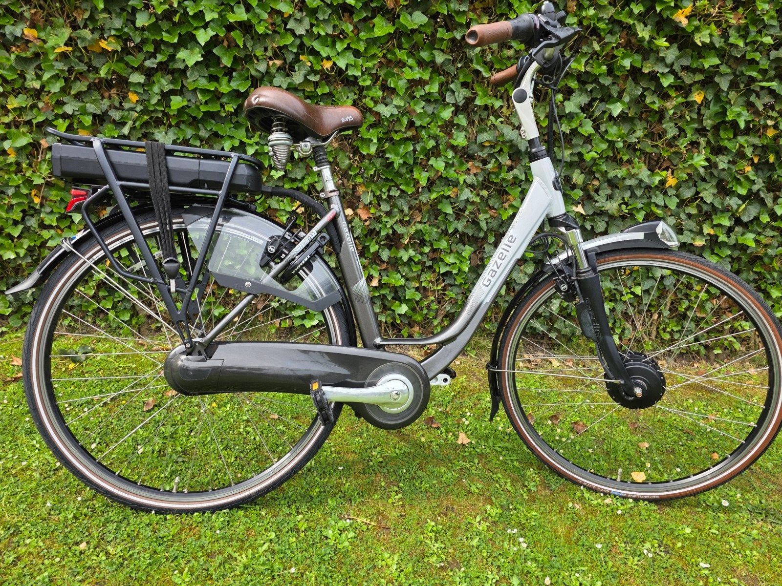 Ebike Gazelle Orange hoogte 48 cm ECHT ALS NIEUW!!, 47 tot 51 cm, Ophalen, Zo goed als nieuw, Gazelle