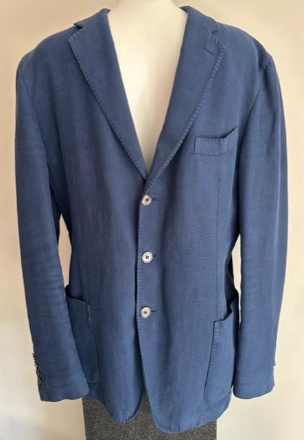 SANTANIELLO herencolbert marineblauw maat 50 Made in Italy, Santaniello, Zo goed als nieuw, Verzenden, Maat 48/50 (M)