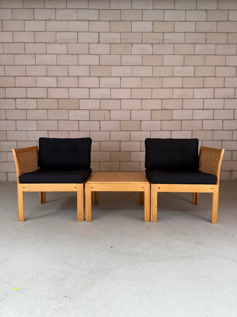 Vintage Plexus modular set by Illum Wikkelsø, Huis en Inrichting, Banken | Complete zithoeken, Ophalen, Gebruikt, Vintage, X