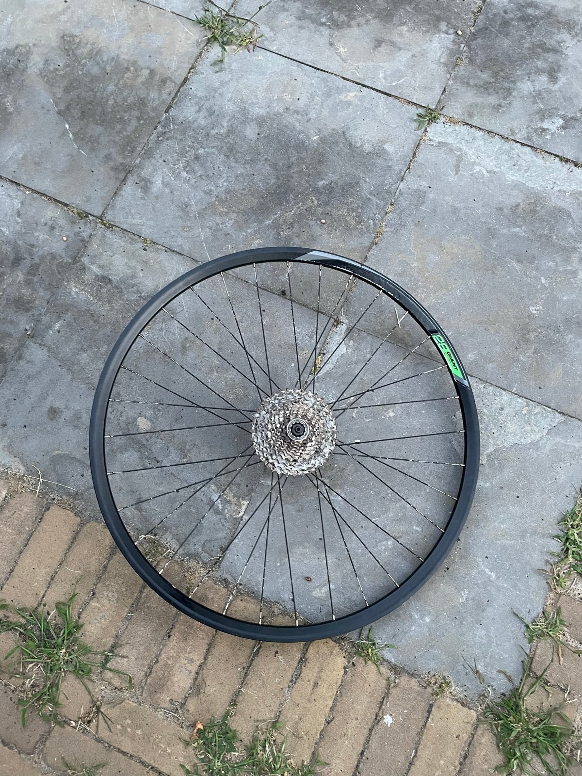 Giant 29 inch achterwiel met cassette (zonder as), Ophalen, Gebruikt, Mountainbike, Wiel