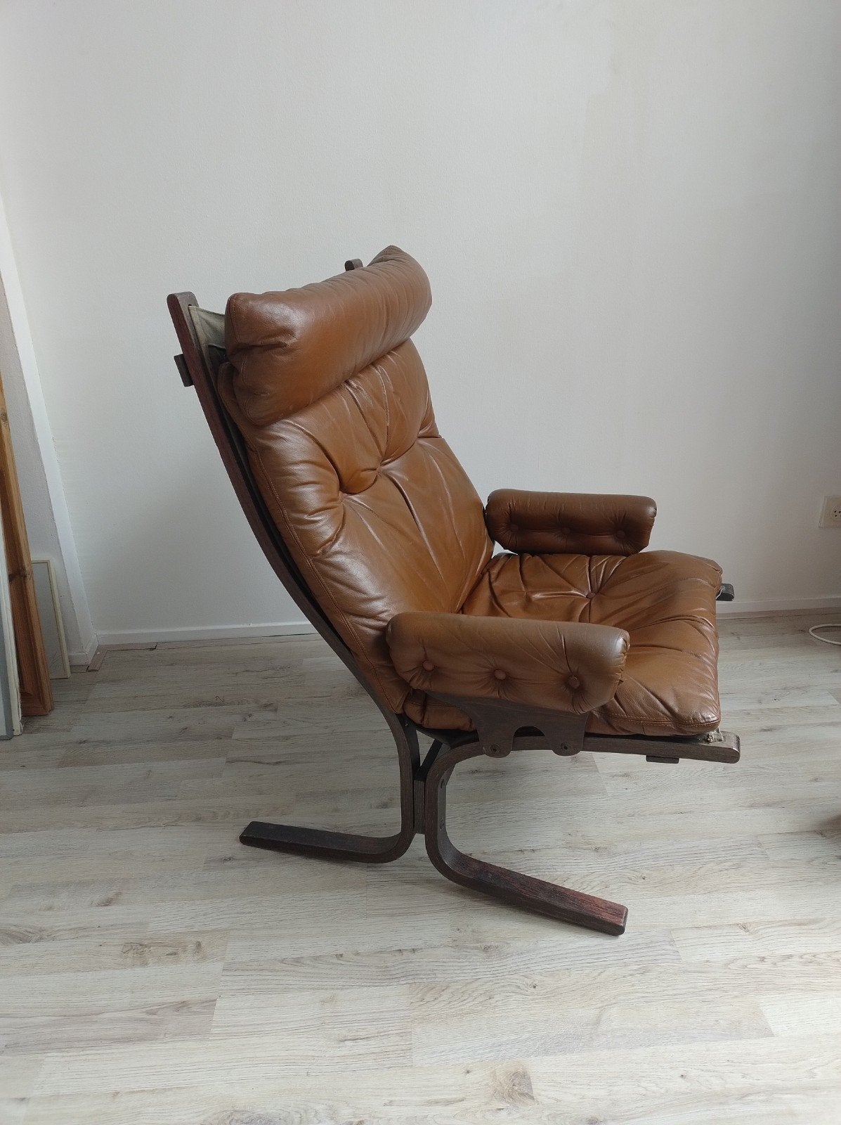 Westnova Vintage fauteuil jaren 60, Huis en Inrichting, Fauteuils, Ophalen of Verzenden, Gebruikt, 75 tot 100 cm, 50 tot 75 cm
